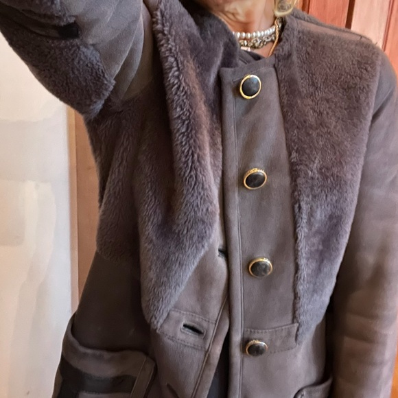 Tory Burch shearling coat - Picture 10 of 10